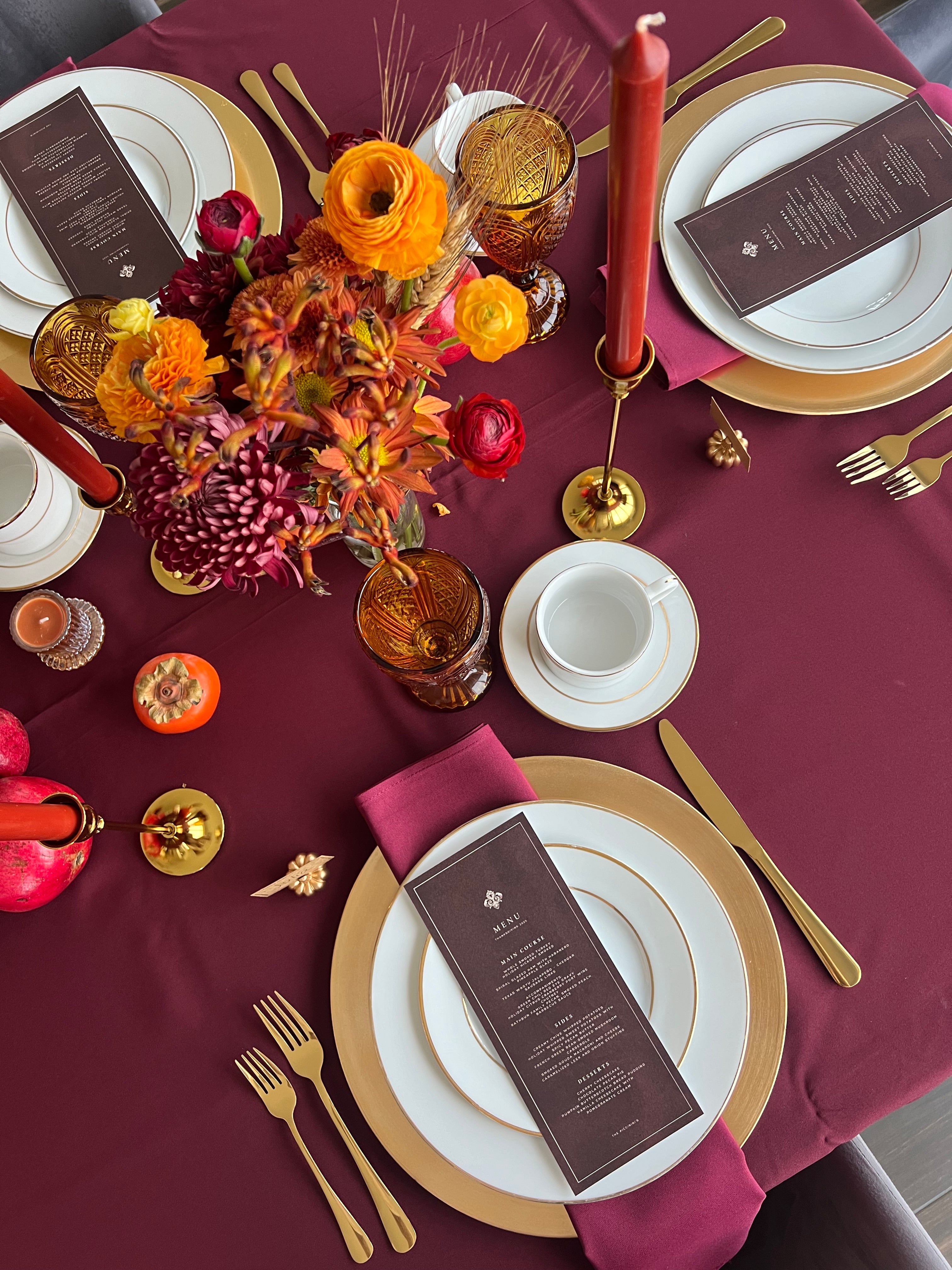 Thanksgiving Tablescape Collection